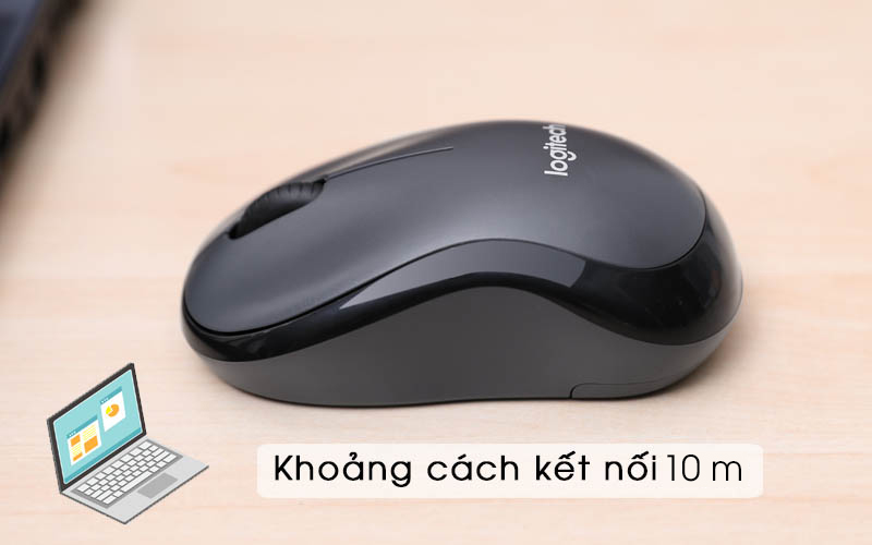 [Black Friday mua gì] Chuột không dây Logitech M220 Silent: Không tiếng ồn, pin 18 tháng