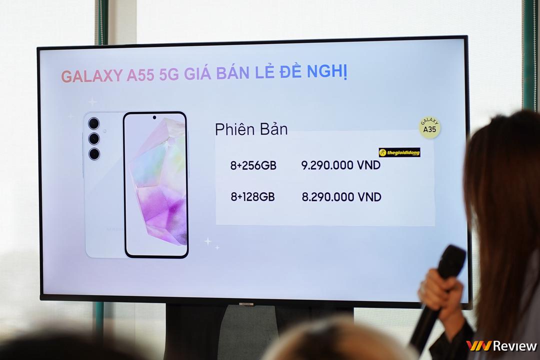 Samsung bước vào cuộc chiến smartphone tầm trung 2024 tại Việt Nam với Galaxy A55 và A35 5G, nhiều điểm thừa hưởng từ S24, mở bán từ ngày 22/3