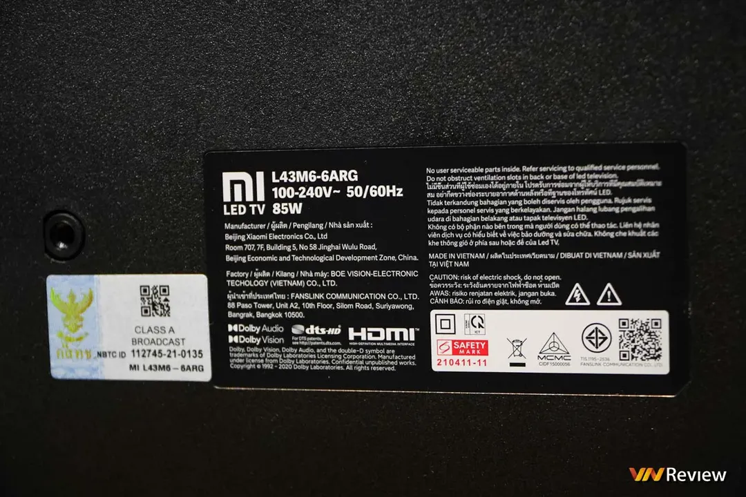 TV Xiaomi lần đầu ra mắt tại Việt Nam: Made in Vietnam, 2 bản 43 và 55 inch, , giá từ 9,99 triệu đồng