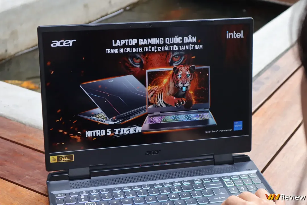 Trên tay Acer Nitro 5 Tiger vừa lên kệ tại Việt Nam: có Intel H Series Gen 12, RTX 30 Series, giá từ 28 triệu