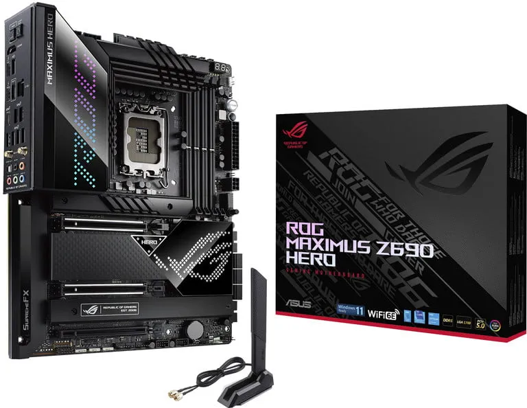 Hàng loạt bo mạch chủ cao cấp Asus ROG Maximus Z690 Hero bị cháy 