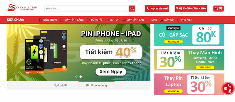 Clickbuy và những chính sách mua hàng hướng đến người dùng