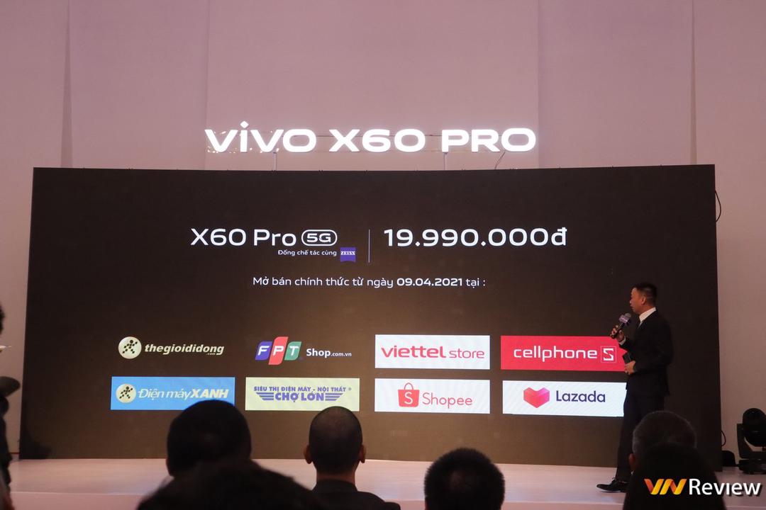 vivo X60 Pro lên kệ ở Việt Nam: camera Zeiss, chống rung Gimbal, Snapdragon 870, giá 19,99 triệu