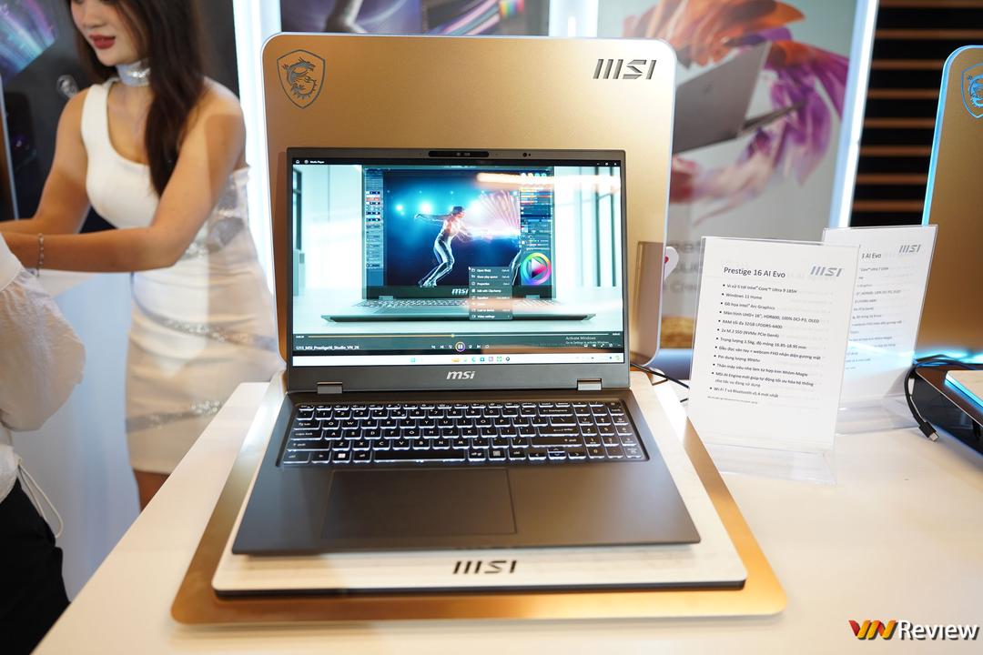 MSI “dội bom” thị trường Việt Nam với loạt laptop AI cùng cả máy chơi game cầm tay MSI Claw, giá chỉ từ 21 triệu đồng