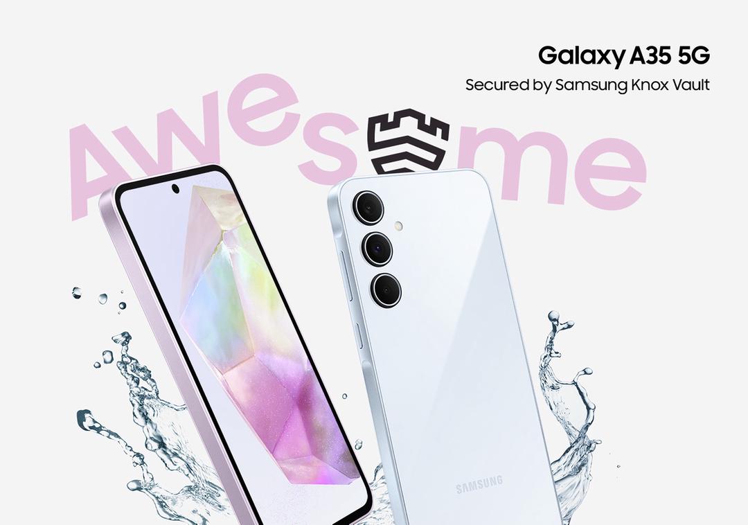 Samsung Galaxy A55 và A35 bất ngờ ra mắt: kiểu dáng như S24, thêm thiết kế “Key Island độc lạ, trang bị hàng loạt tính năng bảo mật