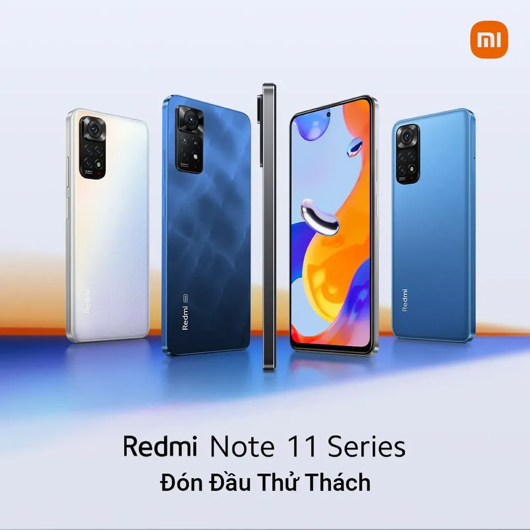 Xiaomi ra mắt Redmi Note 11 Series tại Việt Nam: theo trend cạnh phẳng, camera 108MP