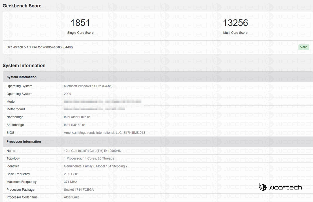 Lộ diện benchmark của Intel Core i9-12900HK: nhanh hơn cả Apple M1 Max, vượt mặt AMD Ryzen 5980HX, Intel Corte i9-11980HK