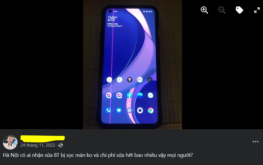 OnePlus giải quyết lỗi sọc màn hình trên OnePlus 8 và 9 series như thế nào?