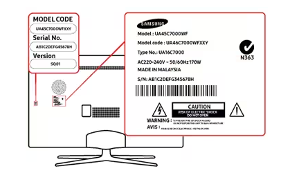 Cách kiểm tra năm sản xuất tivi Samsung nhanh nhất