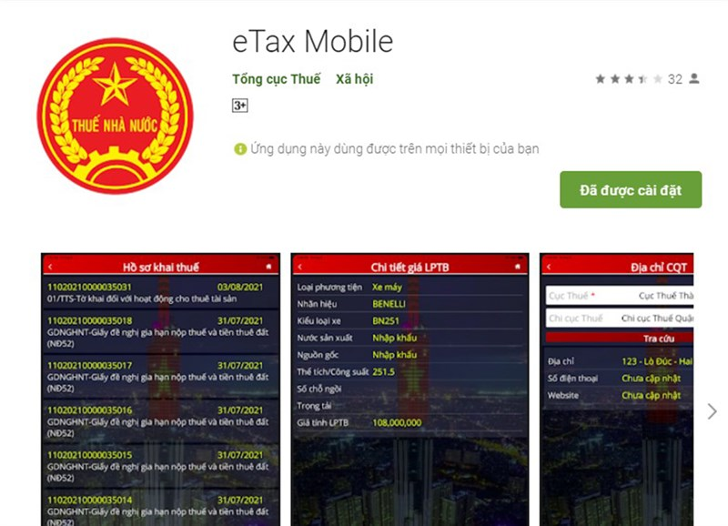 Cách tính thuế thu nhập cá nhân trên eTax Mobile bằng điện thoại, cực đơn giản ai cũng làm được