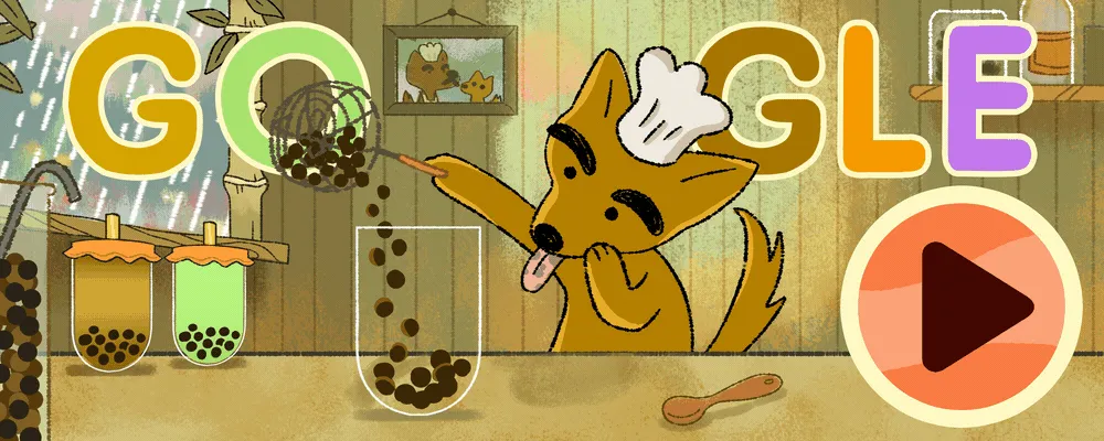 Cách chơi game trà sữa trân châu theo... Google Doodle