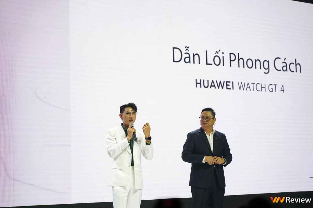 Huawei Watch GT 4 ra mắt tại Việt Nam: mời cả Chi Pu và Isaac dùng thử, 2 phiên bản tối ưu riêng cho nam và nữ, giá từ 5 triệu đồng