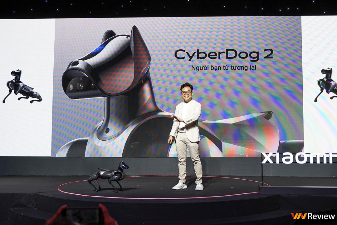 Xiaomi bất ngờ mang chó robot CyberDog 2 trình diễn tại Việt Nam