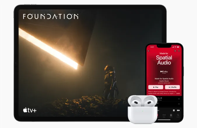 Apple tái thiết kế AirPods 3, bổ sung Spatial Audio và Adaptive EQ, giá 179 USD