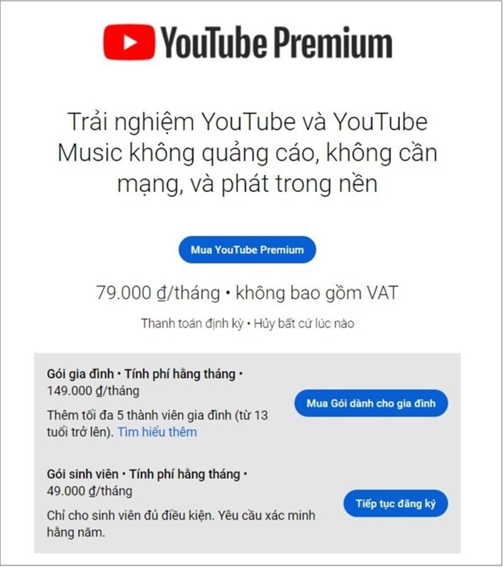 Cấm tiệt dùng chặn quảng cáo, Youtube tiếp tục có động thái hút máu người dùng