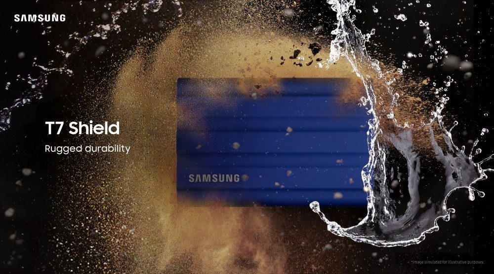 Samsung T7 Shield chính thức ra mắt Việt Nam: ổ SSD di động chống vập, chống nước, chống bụi, giá từ hơn 3 triệu