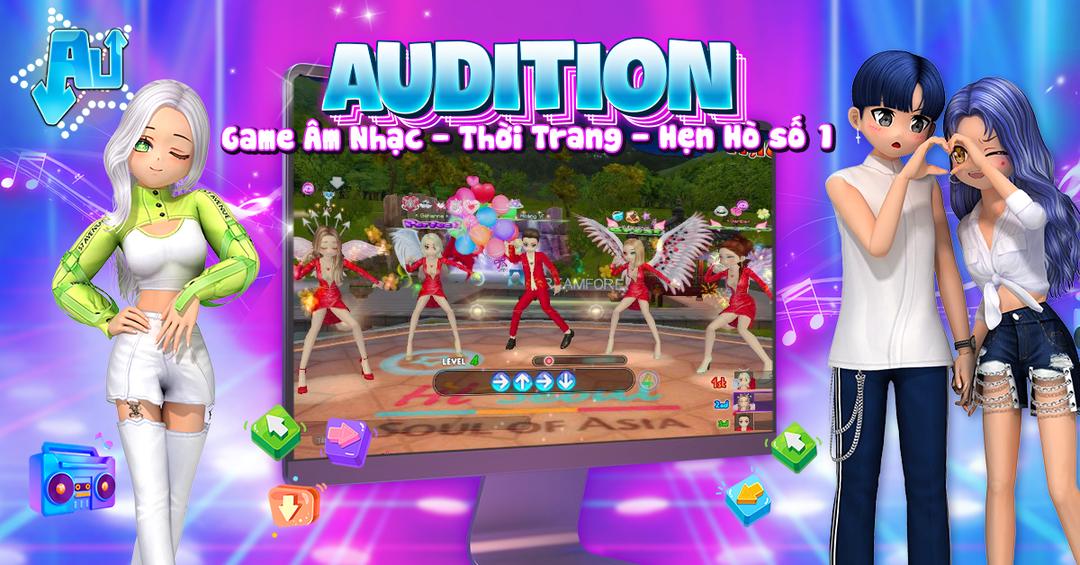 Cấu hình laptop tối thiểu để chơi game Audition?