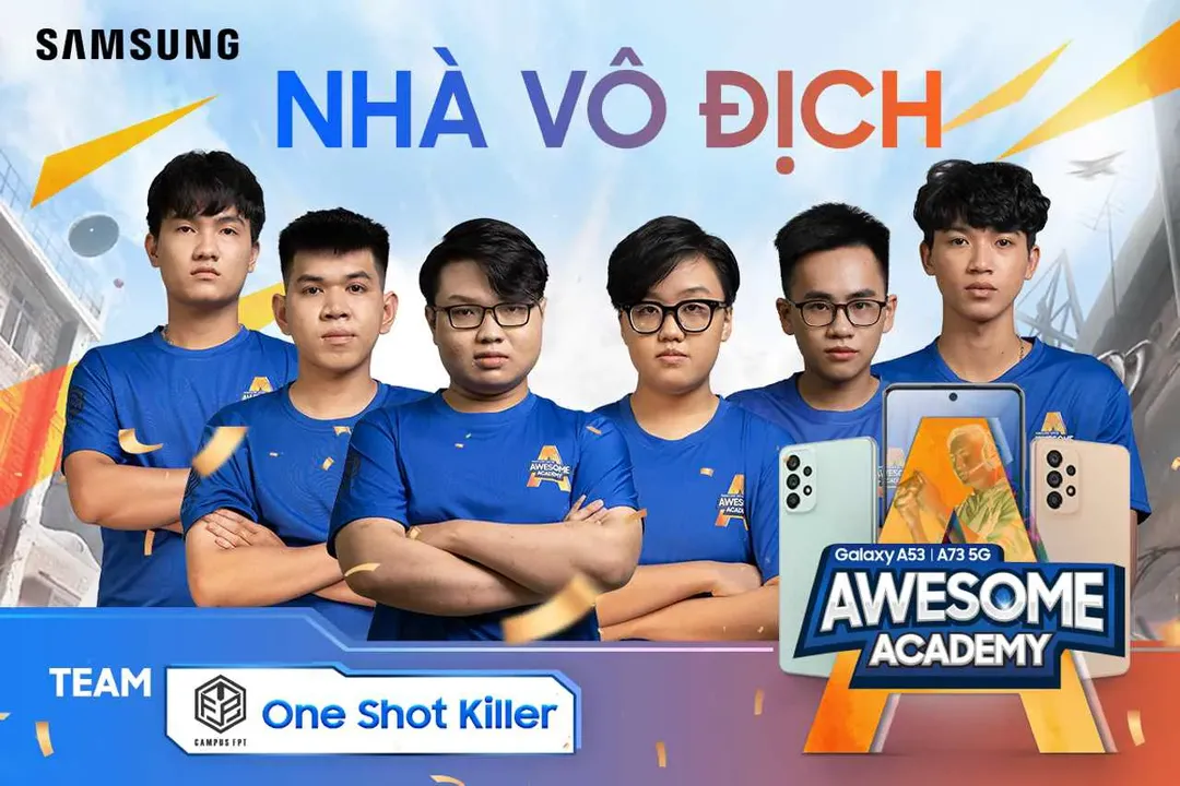 Samsung Awesome Academy công bố quán quân One Shot Killer