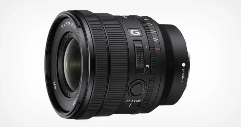 Sony trình làng chiếc ống kính zoom 16-35mm f/4 Power Zoom thuộc dòng G Series