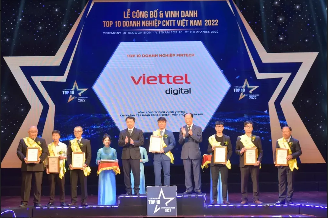 Viettel có 6/10 đơn vị thành viên giành Giải thưởng Top 10 Doanh nghiệp CNTT Việt Nam 2022