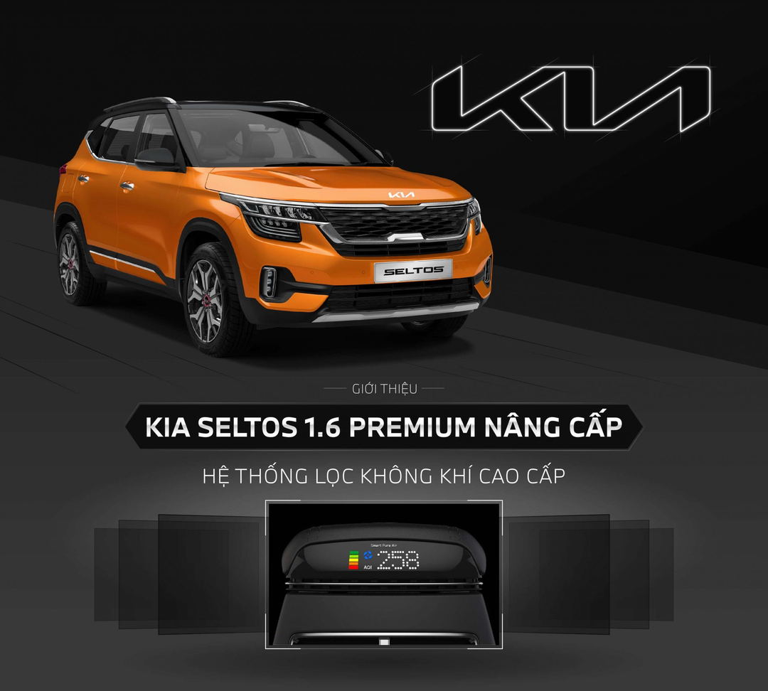 Kia Seltos thêm phiên bản nâng cấp: Bổ sung trang bị, logo mới theo quốc tế