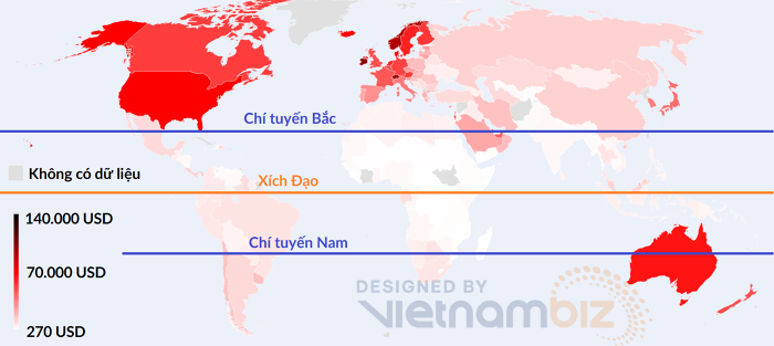 Vì sao các nước khí hậu lạnh thường giàu có hơn các nước nóng bức?