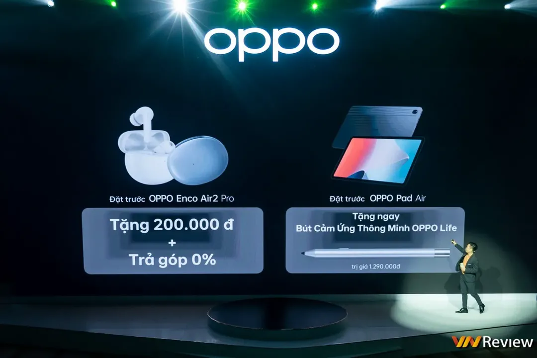 Oppo “lấn sân” sang thị trường máy tính bảng tại Việt Nam với chiếc Oppo Pad Air, giá 7 triệu đồng