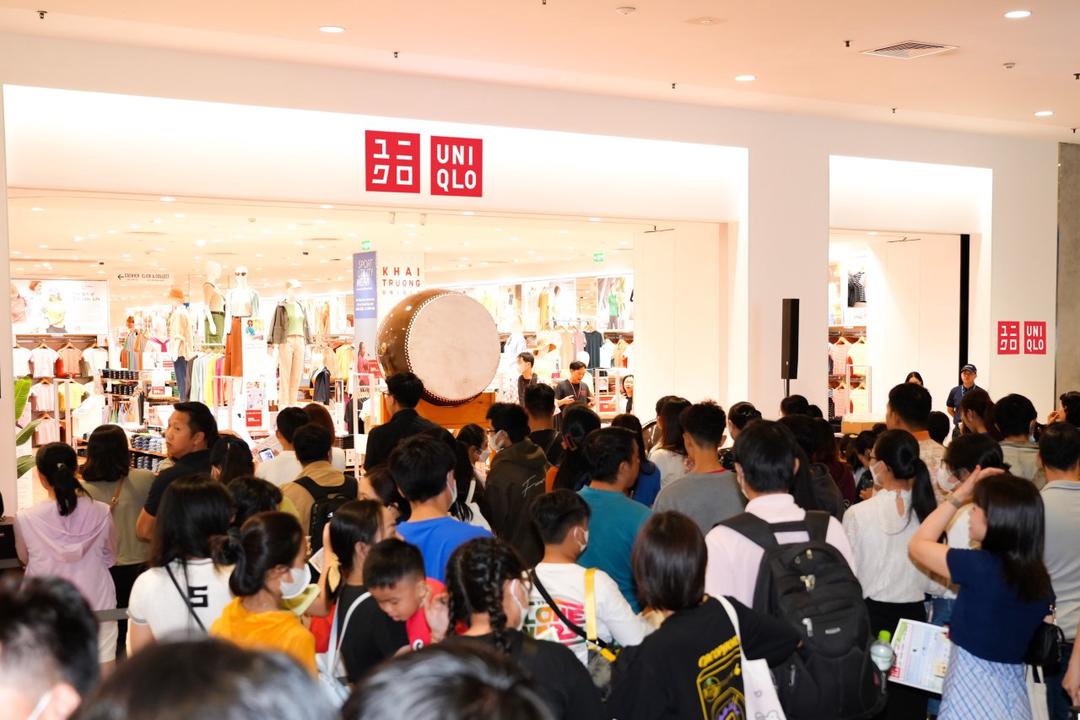 UNIQLO chính thức khai trương cửa hàng đầu tiên tại Bình Dương