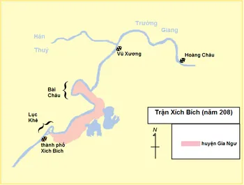 Trận đại chiến Xích Bích diễn ra ở đâu?