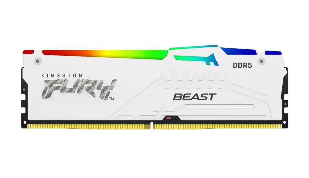 Kingston FURY tung thiết kế tản nhiệt mới cùng led RGB cải tiến cho dòng RAM DDR5 tốc độ cao