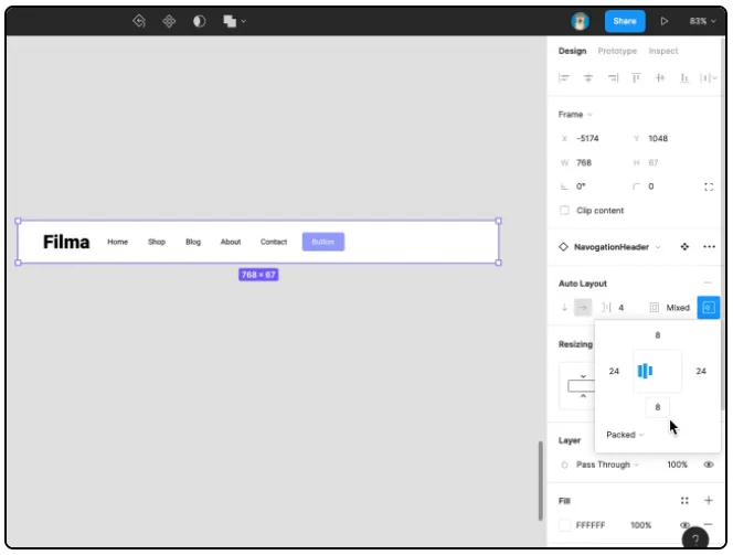 Cách tạo thiết kế động bằng "auto layout" trong figma (phần 2)