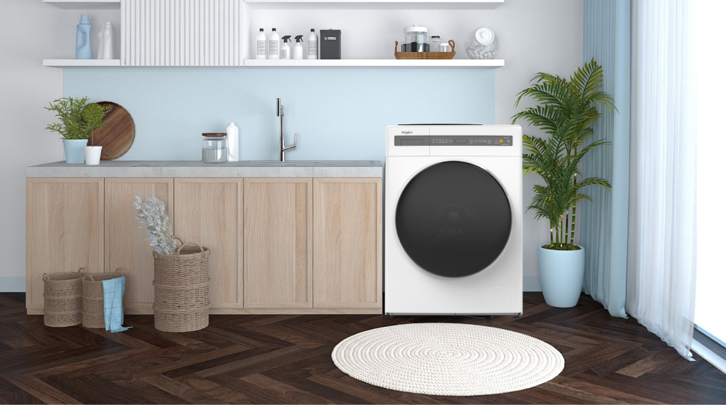 Bất ngờ, máy giặt lồng ngang Whirlpool Mỹ giá dưới 5 triệu đồng