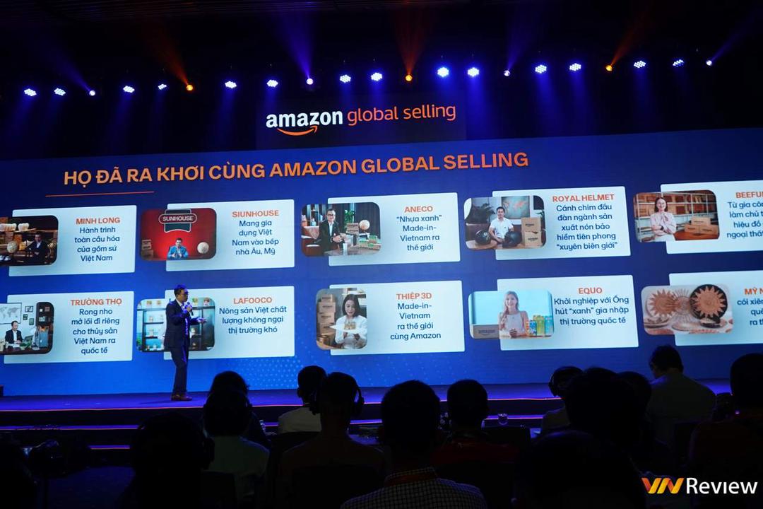 Hàng nghìn doanh nghiệp Việt đang bán hàng trên Amazon biến Việt Nam trở thành thị trường có tốc độ phát triển cao nhất về ngành TMĐT xuyên biên giới trên toàn cầu