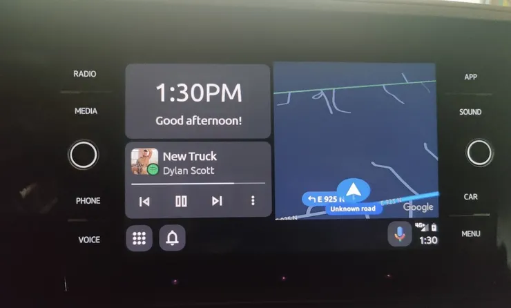 Android Auto sắp có diện mạo hoàn toàn mới