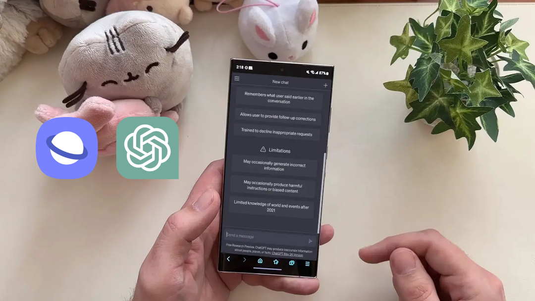 Samsung chuẩn bị tích hợp ChatGPT vào thẳng trình duyệt