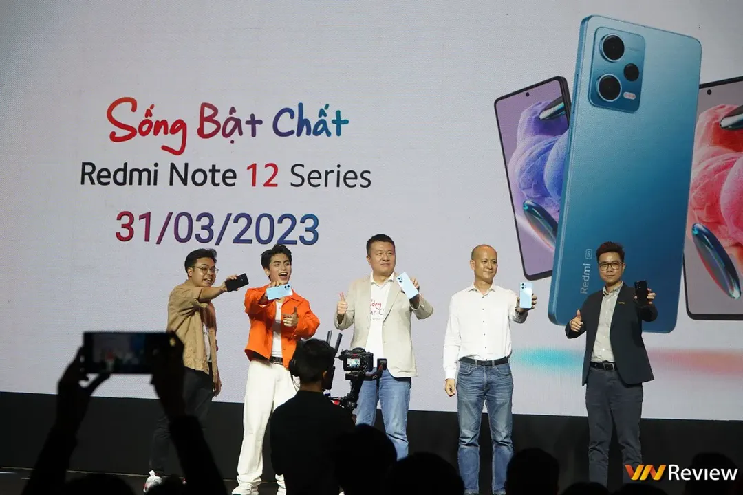 Xiaomi Redmi Note 12 Series ra mắt Việt Nam, có MONO làm đại sứ, giá không trội nhiều so với đời trước