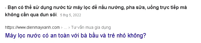 Nước máy lọc nước có pha sữa được không?