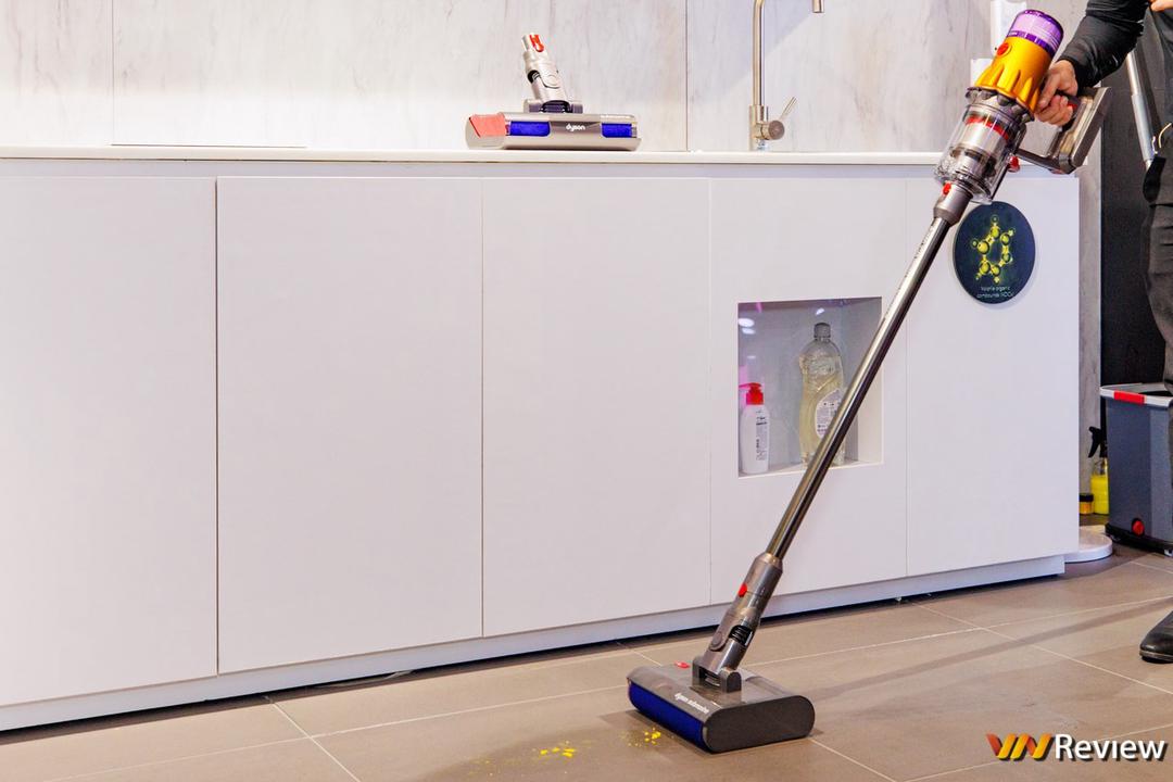 Dyson ra mắt máy hút bụi không dây kiêm lau nhà và máy lọc không khí công suất cao tới 100 mét vuông tại Việt Nam