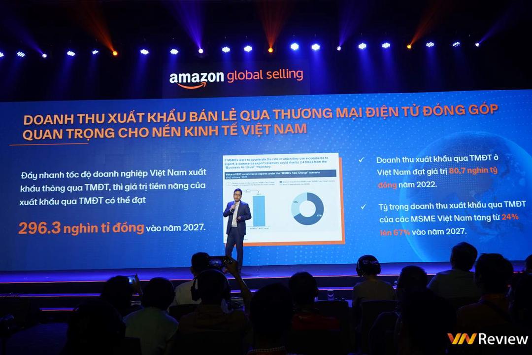 Hàng nghìn doanh nghiệp Việt đang bán hàng trên Amazon biến Việt Nam trở thành thị trường có tốc độ phát triển cao nhất về ngành TMĐT xuyên biên giới trên toàn cầu