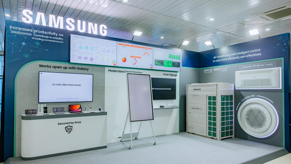 Samsung giới thiệu loạt giải pháp công nghệ hỗ trợ doanh nghiệp Việt