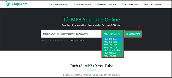 3 cách tải nhạc từ video YouTube về máy tính không cần phần mềm