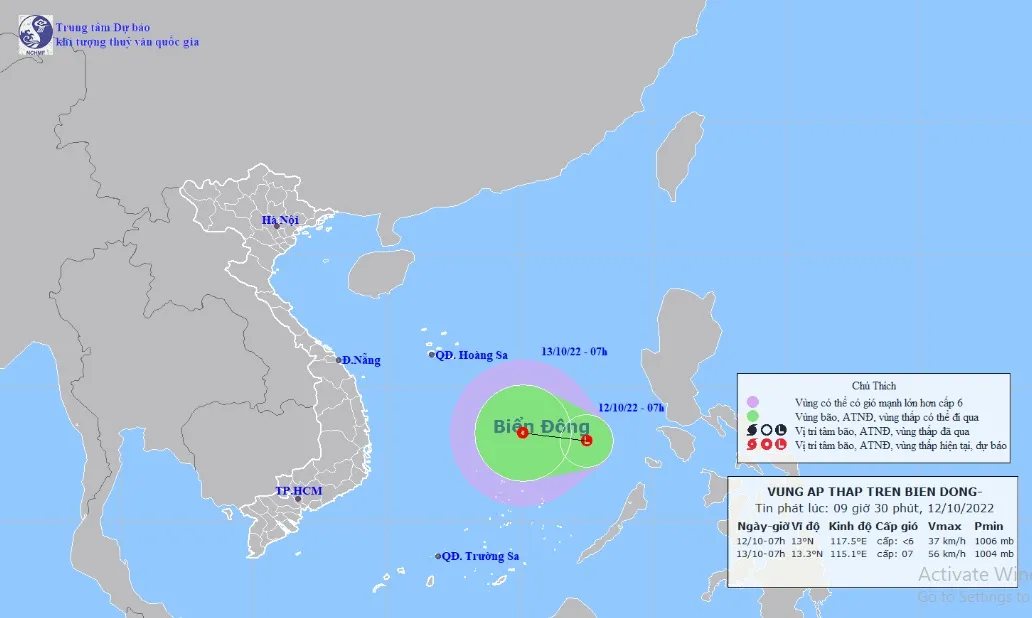 Xuất hiện áp thấp nhiệt đới mới trên Biển Đông: miền Trung lũ cũ chưa dứt, lũ mới lại chuẩn bị đến