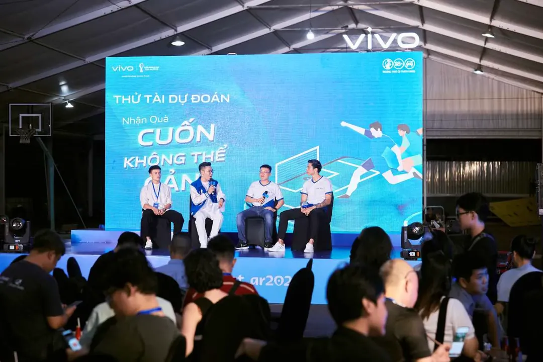 vivo mở “tiệc” xem World Cup Qatar 2022 ngay tại sân vận động cho fan Việt Nam