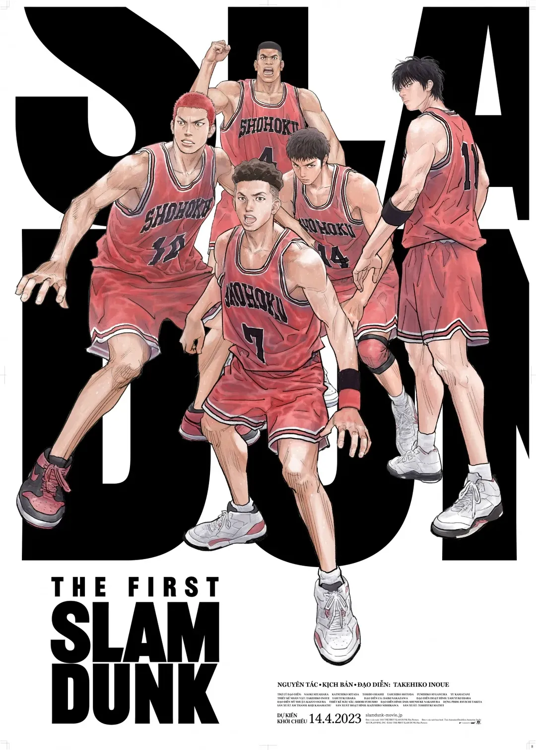 Lịch chiếu movie anime "The First Slam Dunk" tại Việt Nam