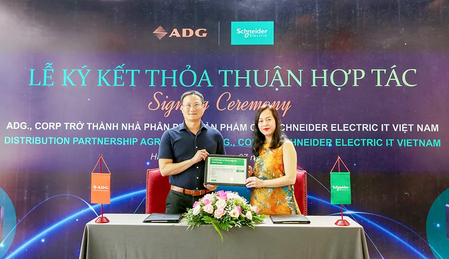 ADG trở thành nhà phân phối của Schneider Electric tại Việt Nam