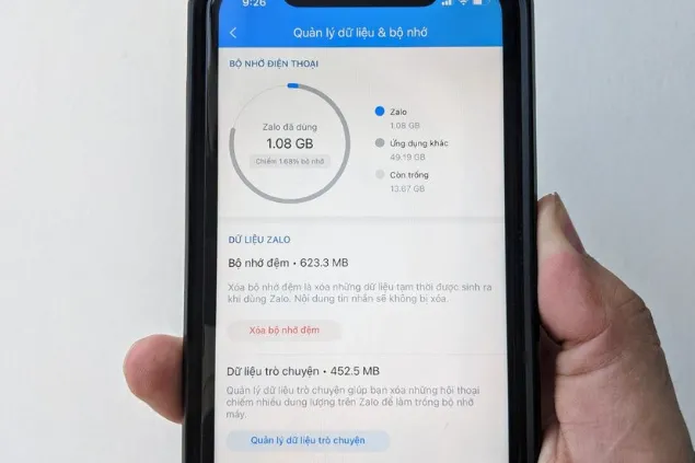 Bạn phải thường xuyên làm điều này với Zalo để tránh điện thoại hết dung lượng bộ nhớ và tạm biệt lag 