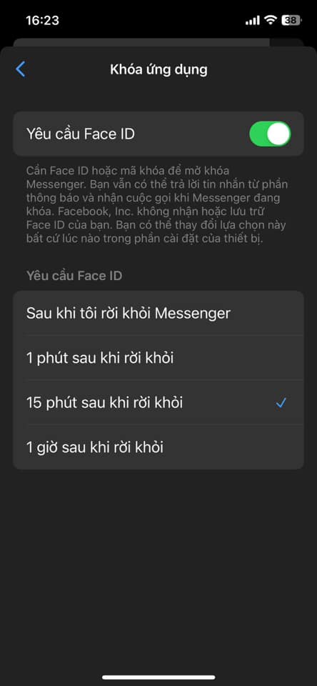 Facebook Messenger bất ngờ được tăng cường bảo mật, phải có mã PIN mới xem được tin nhắn