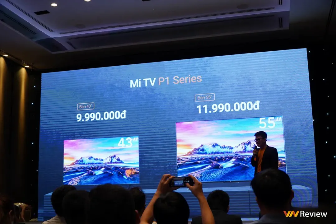 TV Xiaomi lần đầu ra mắt tại Việt Nam: Made in Vietnam, 2 bản 43 và 55 inch, , giá từ 9,99 triệu đồng