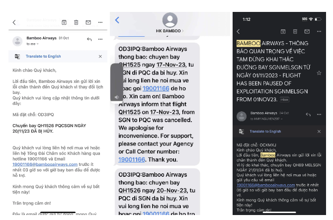 Khách hàng khốn khổ vì bị hủy vé, chuyện gì đang xảy ra với Bamboo Airways?