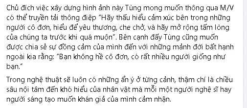 Sơn Tùng MTP xin lỗi, chủ động ngưng phát hành M/V “There’s No One At All” tại Việt Nam